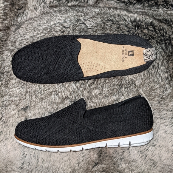 White Mountain Belief Knit Slip-On Flats - Picture 9 of 13